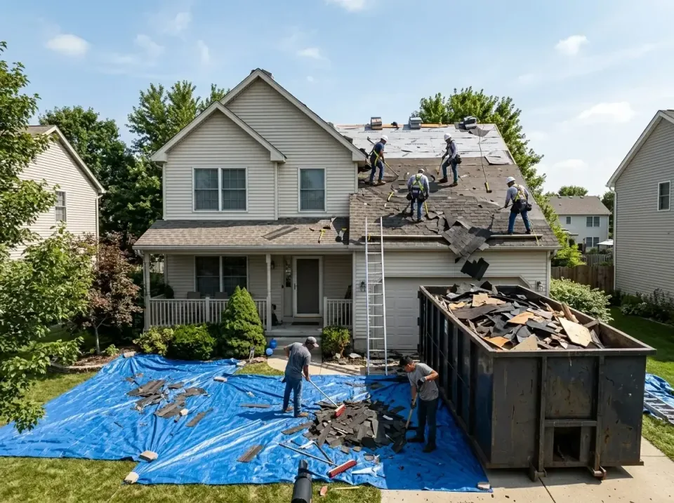 roof-replacement-debris-remova-004 — frequently asked questions, Cheapest Dumpster Rentals in Duncanville, TX